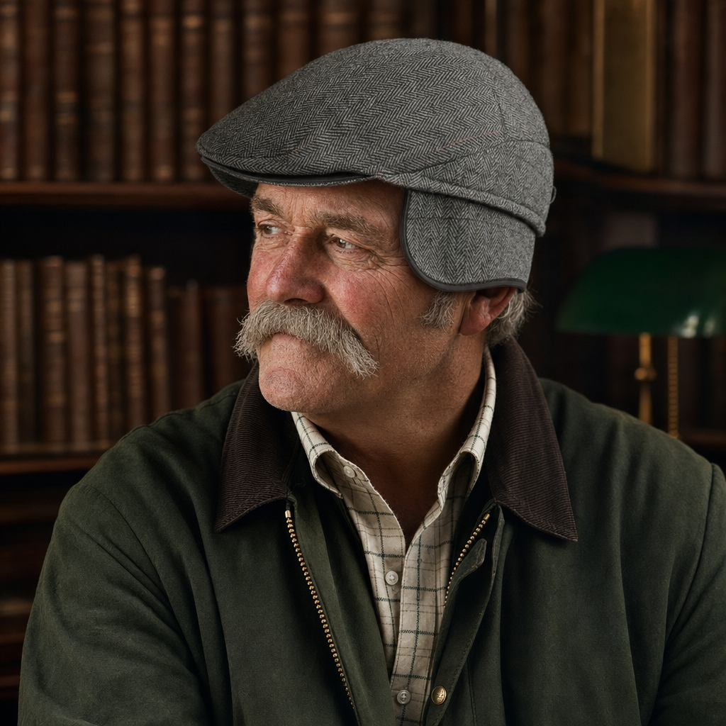 Driver Ear Flap Cap — KIRRIEMUIR