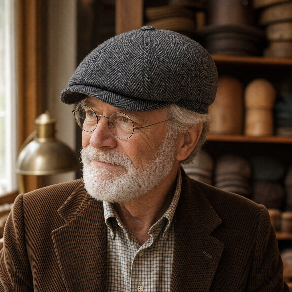 Eight-Panel Cap — BEDALE