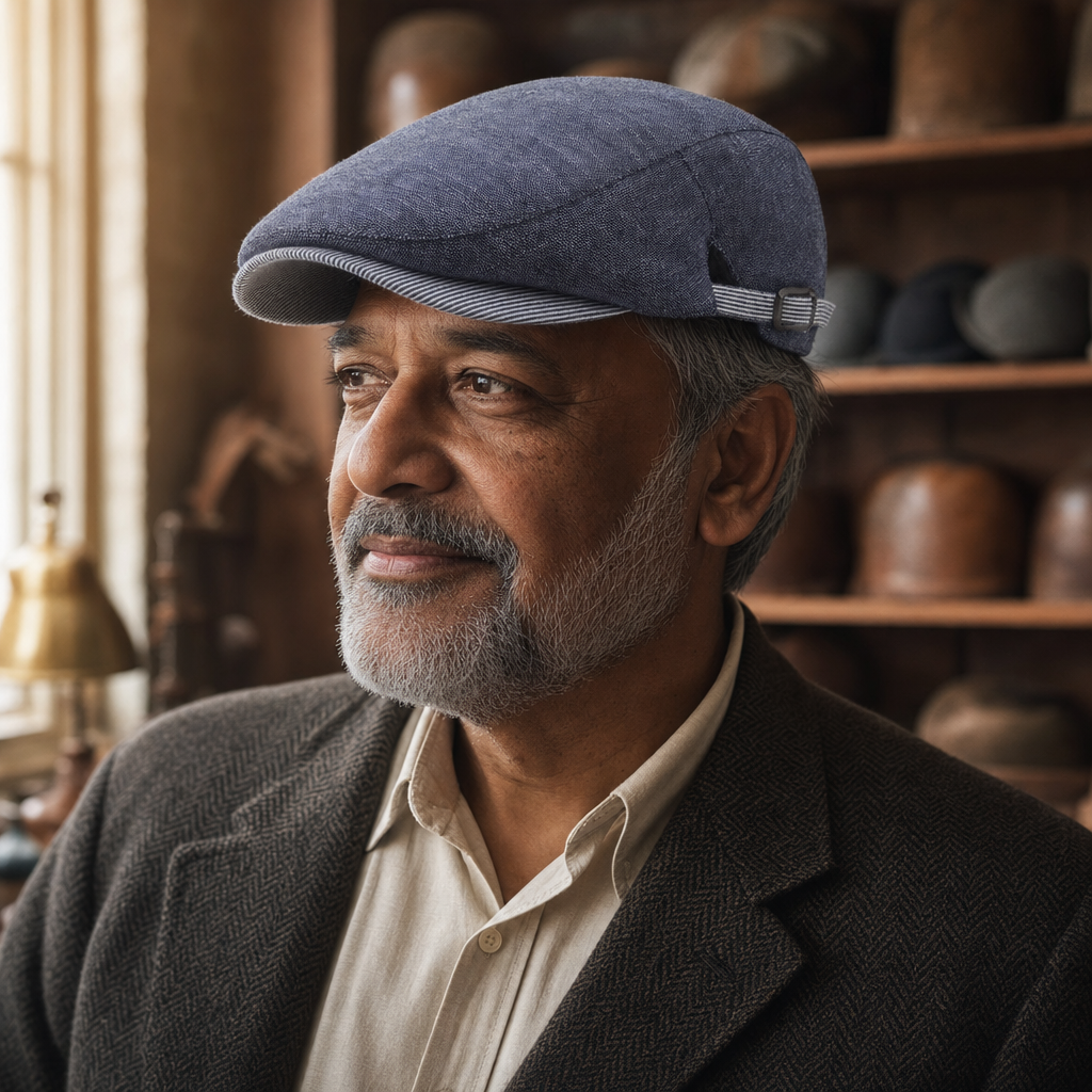 Coastal Linen Cap — KENMARE