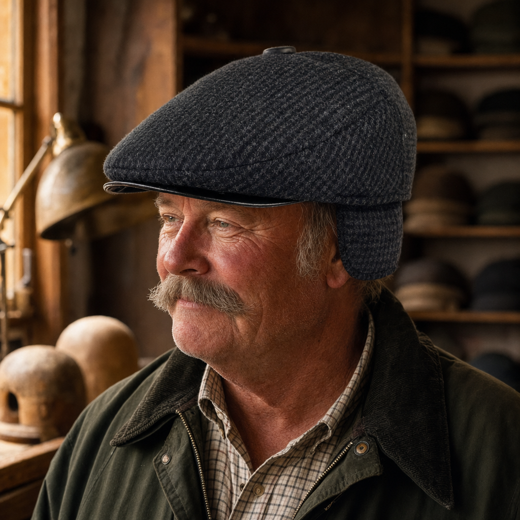 Wool Ear Flap Cap — LUDLOW