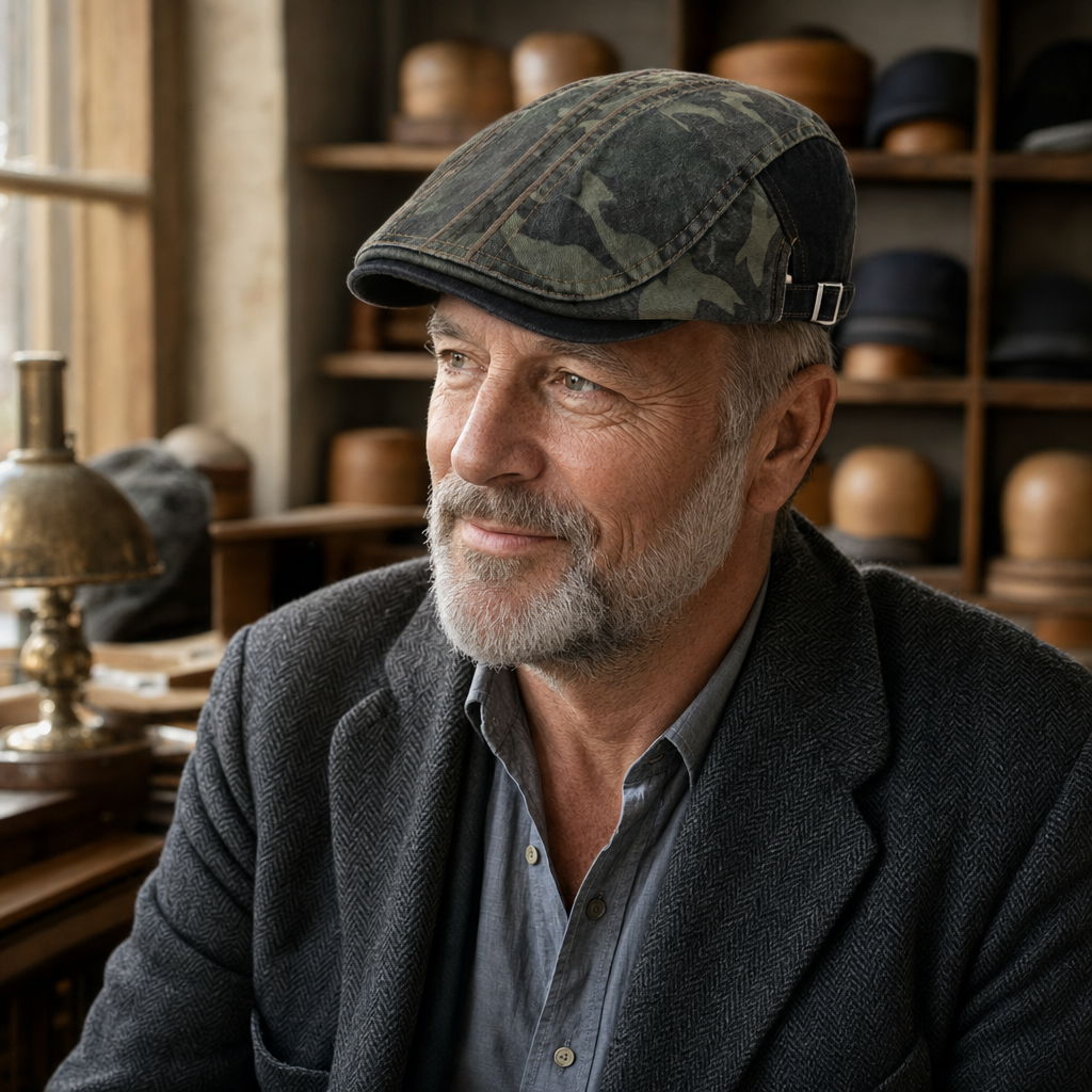 Camo Cotton Cap — SKIPTON