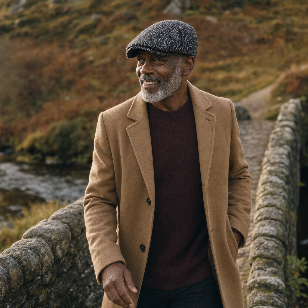 Tweed Flat Cap — TENBY