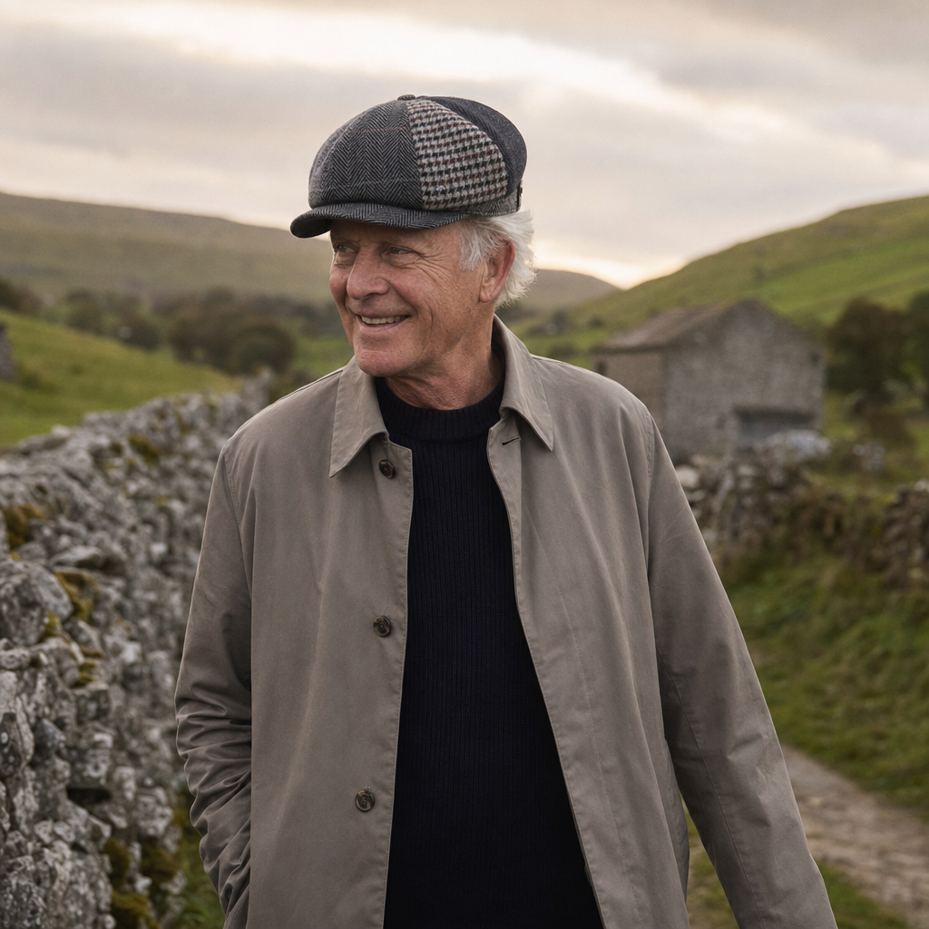 Wool Patchwork Cap — NANTWICH