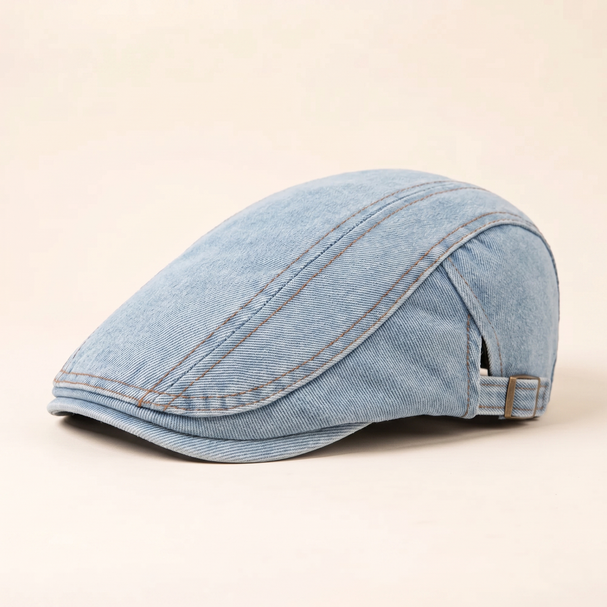 Denim Stitch Cap — HOLMFIRTH