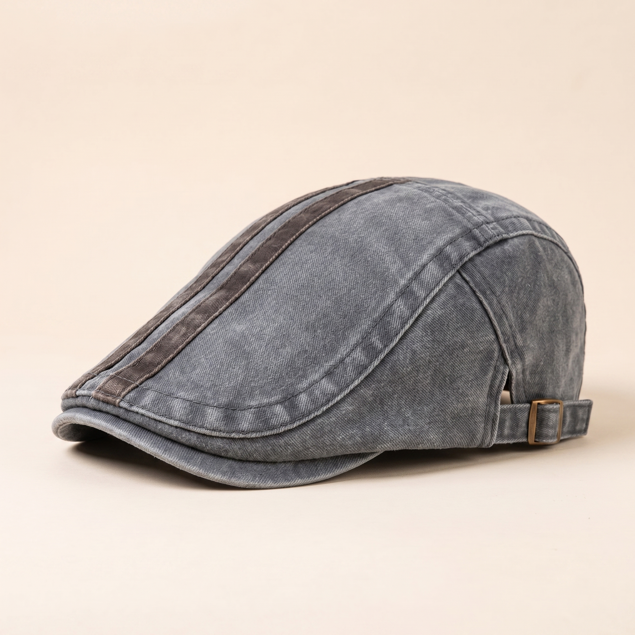Denim Strip Cap — MASHAM