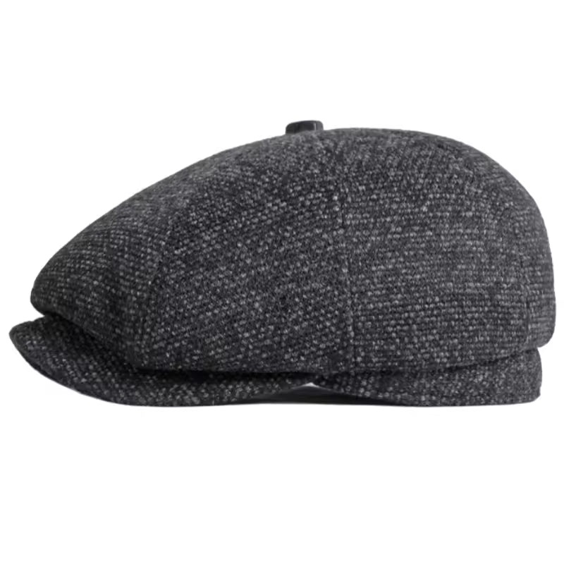 Flecked Eight-Panel Cap — CRIEFF