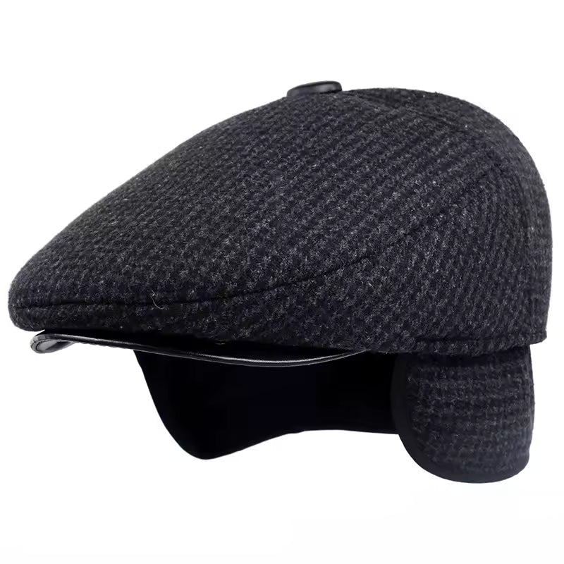 Wool Ear Flap Cap — LUDLOW