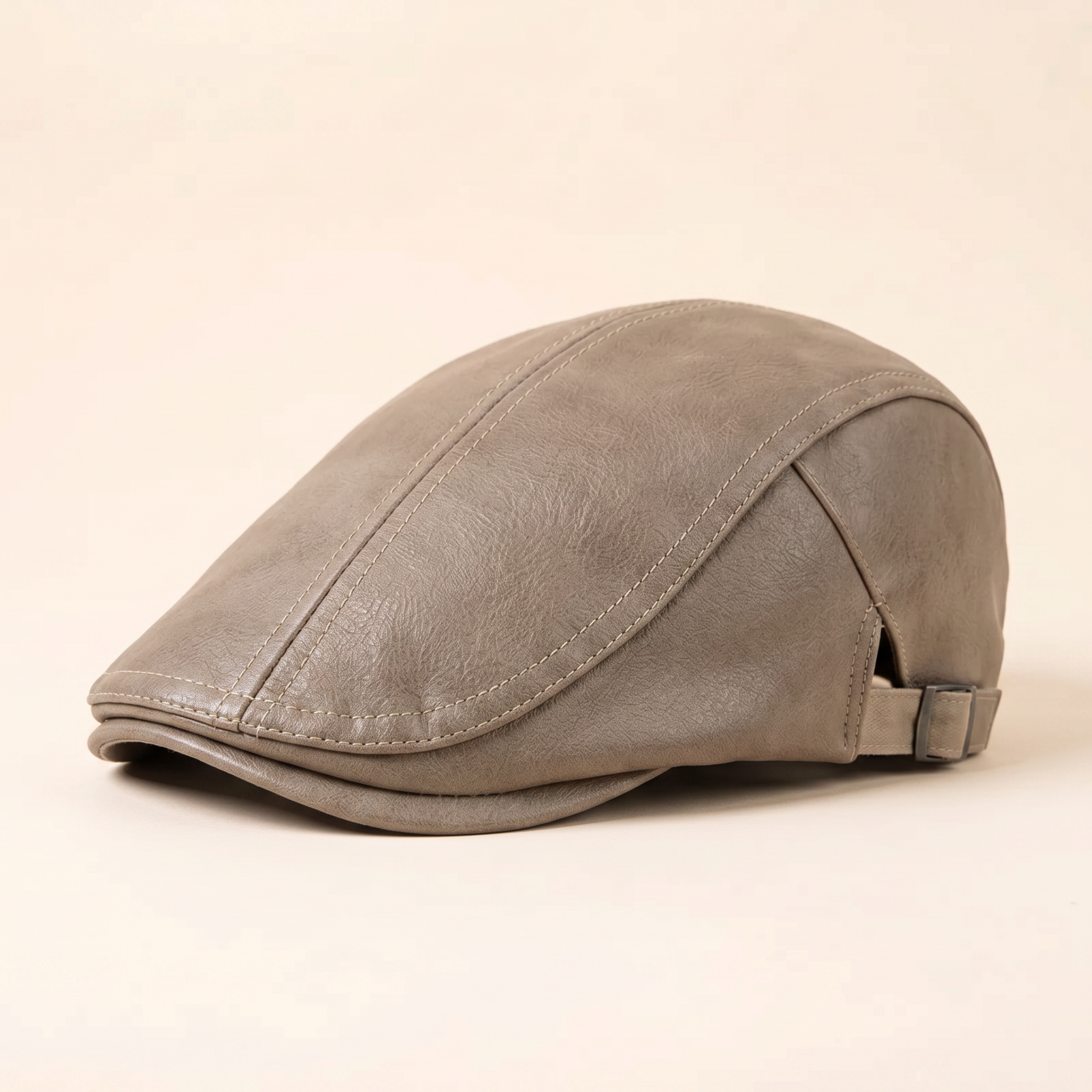 Heritage Leather Cap — SEDBERGH