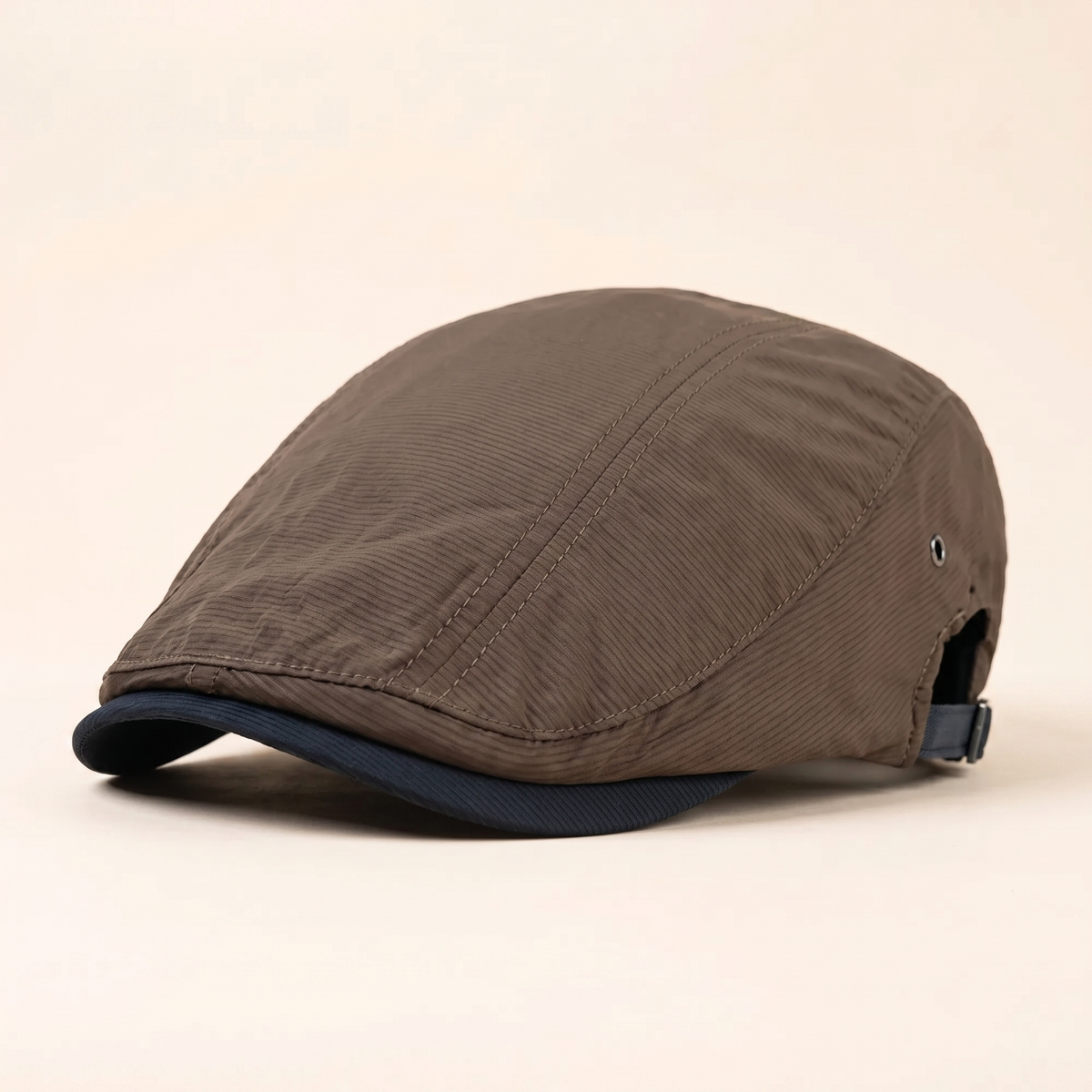 Pinstripe Cotton Cap — MARSDEN
