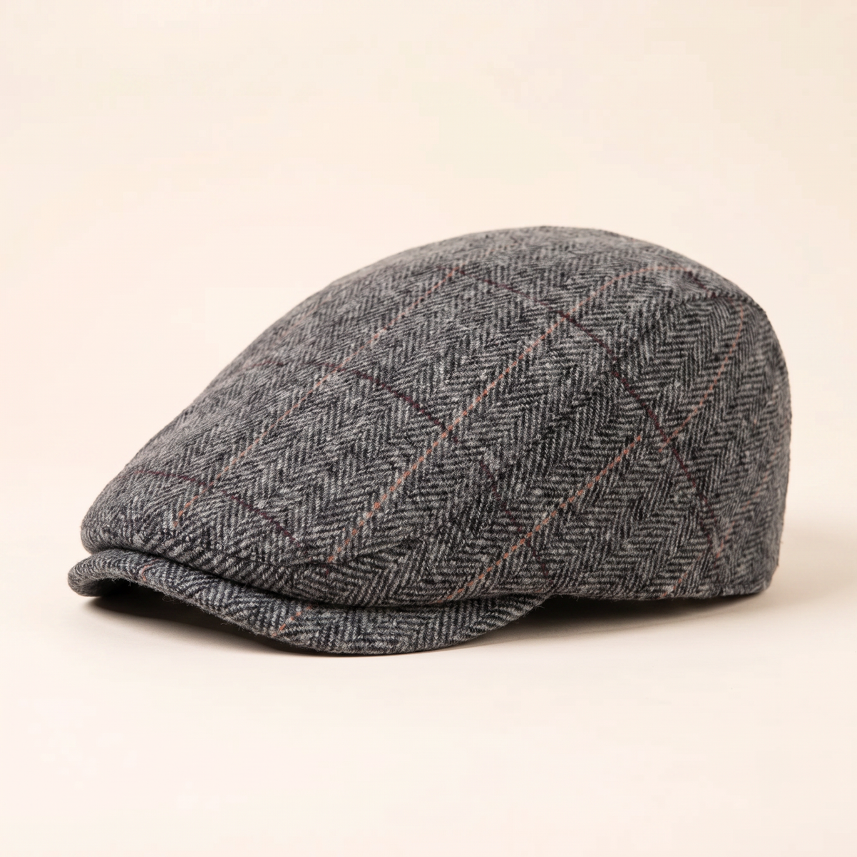 Pinstripe Herringbone Cap — GALWAY