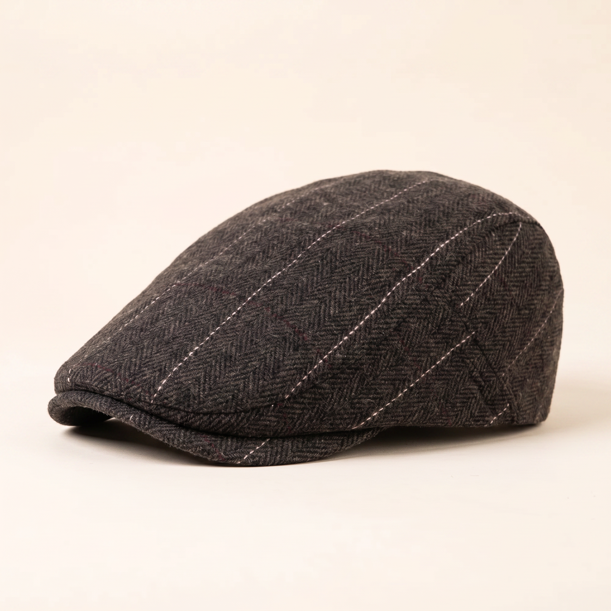 Pinstripe Herringbone Cap — GALWAY