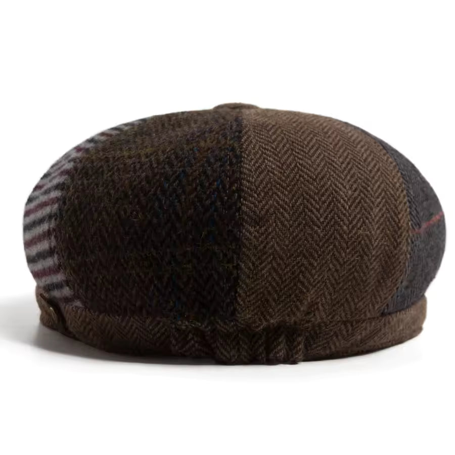 Wool Patchwork Cap — NANTWICH