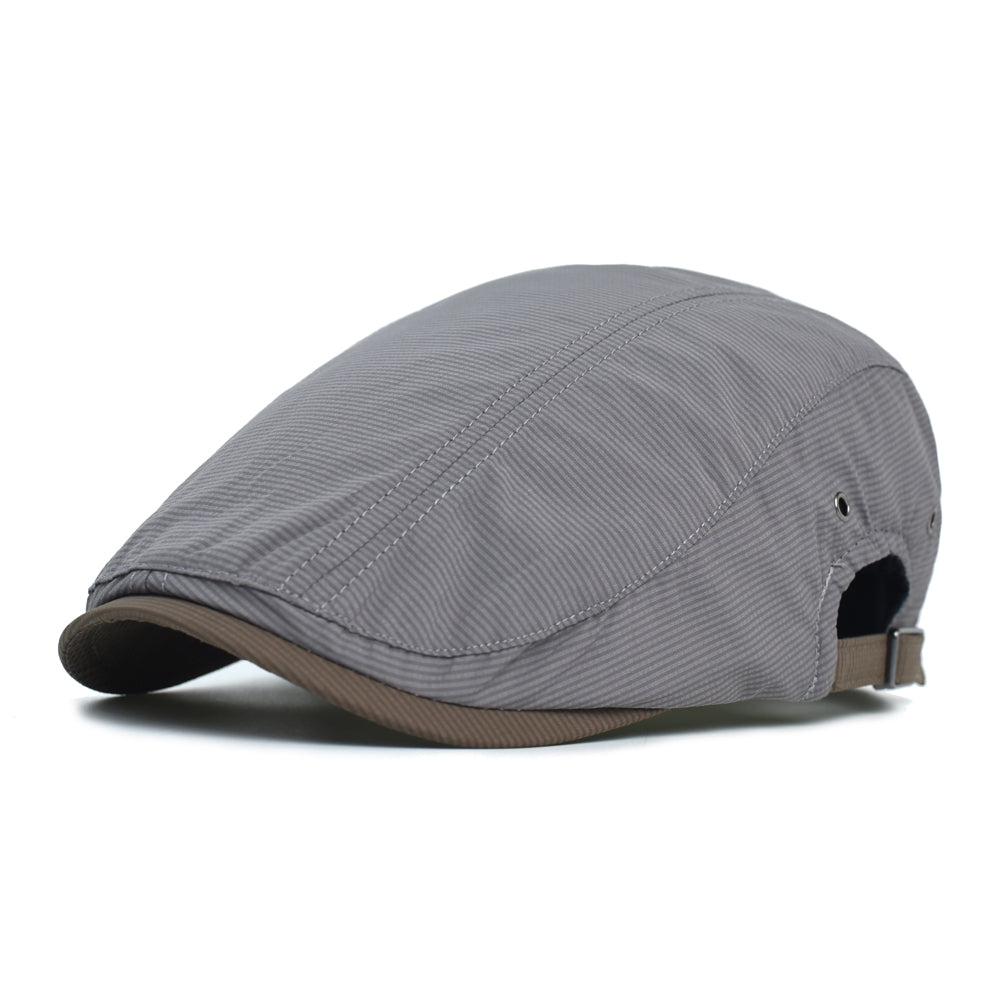 Pinstripe Cotton Cap — BRAMPTON