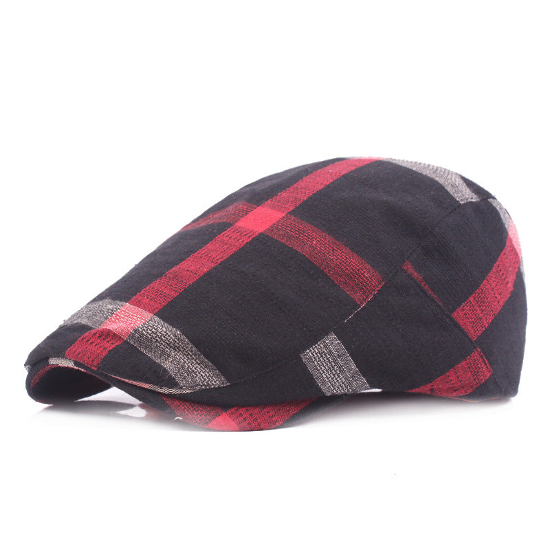 Vintage Check Cap — DOLGELLAU