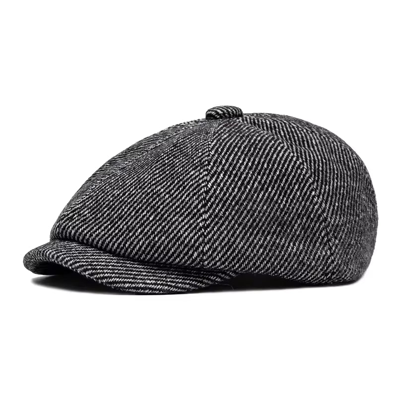 Tweed Newsboy Cap — CONWY