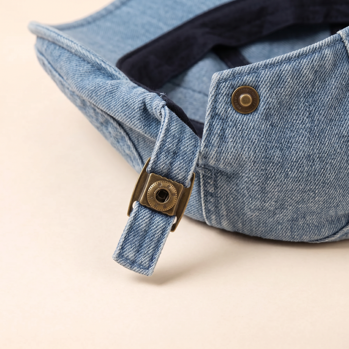 Stonewash Denim Cap — OTLEY