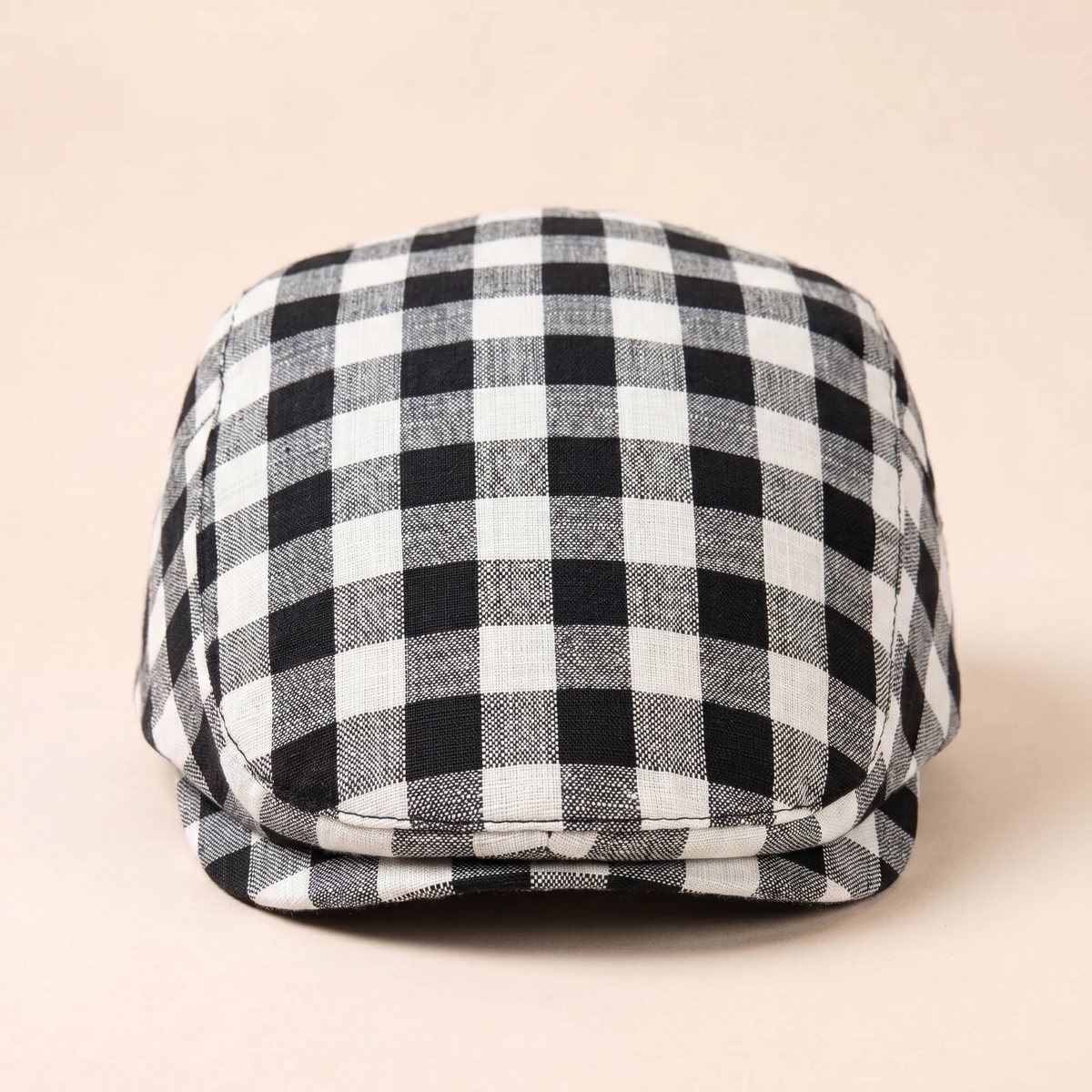 Wool Herringbone Flat Cap — KENDAL