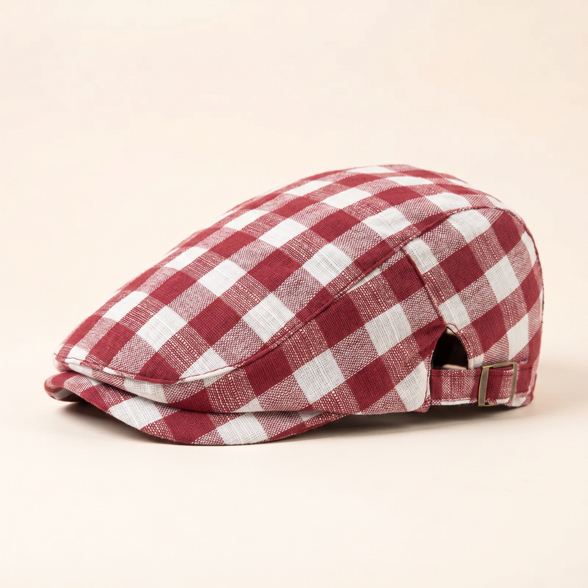 Wool Herringbone Flat Cap — KENDAL