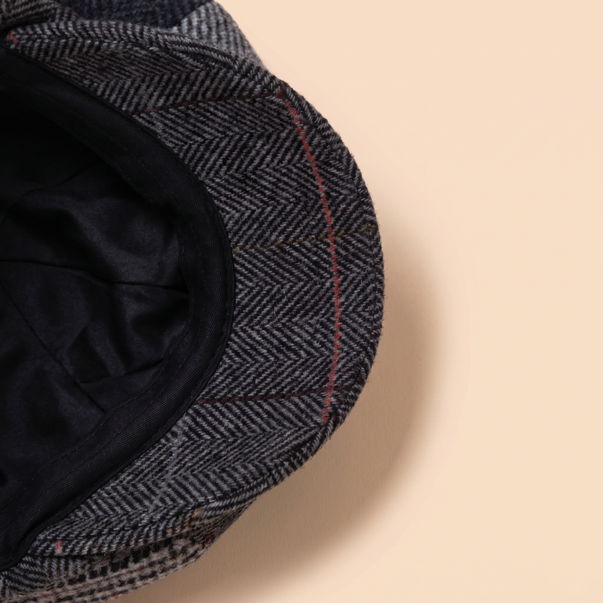 Wool Patchwork Cap — MALHAM