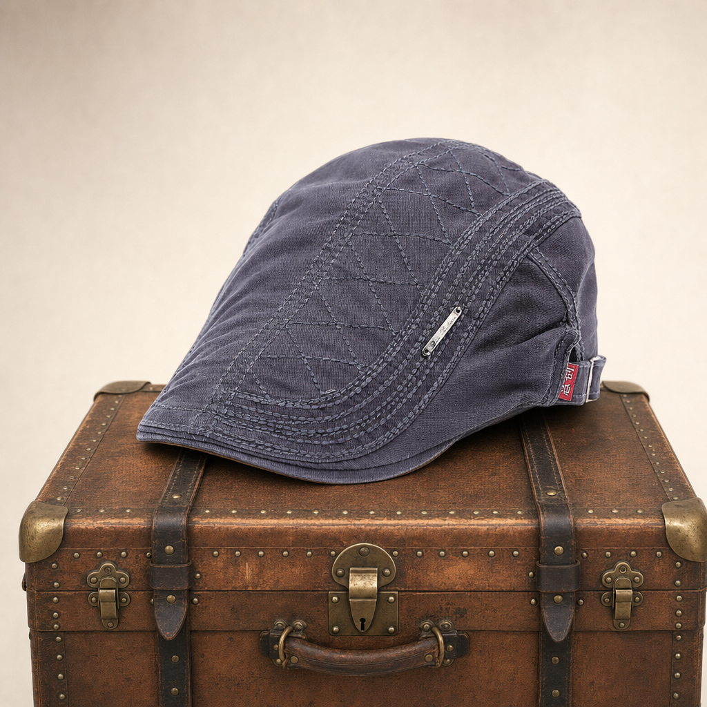 Quilted Cotton Cap — PENRITH
