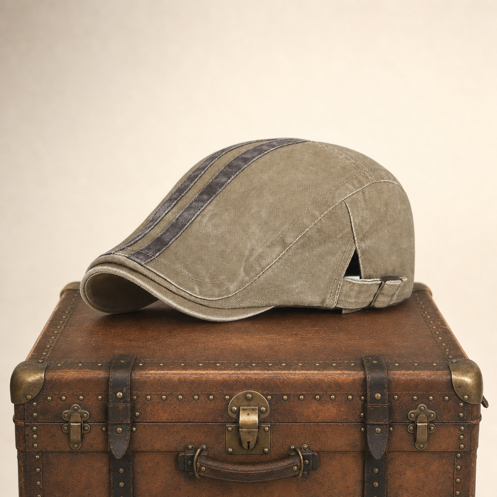 Denim Strip Cap — FORFAR