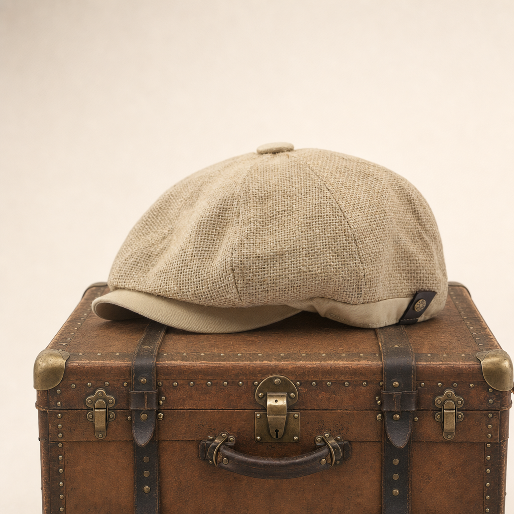 Linen Crown Cap — PEEBLES