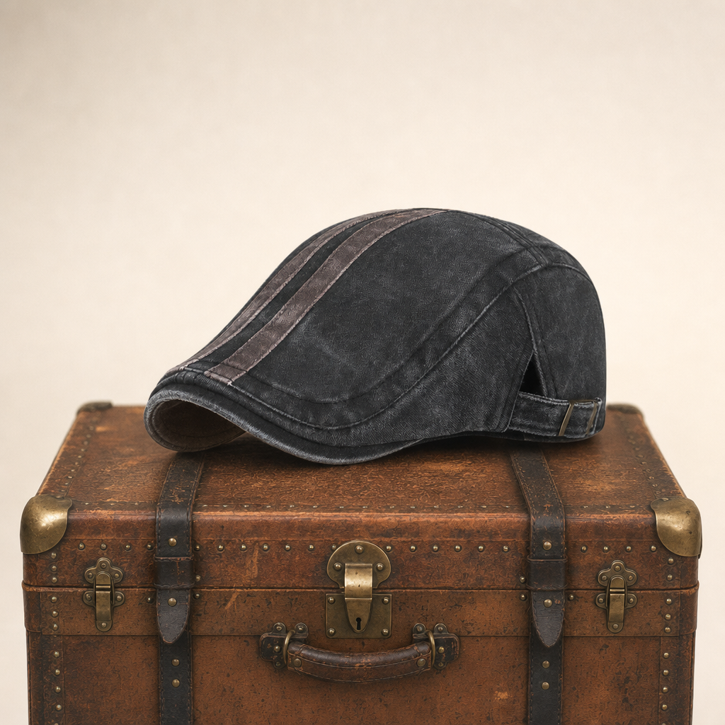 Denim Strip Cap — FORFAR