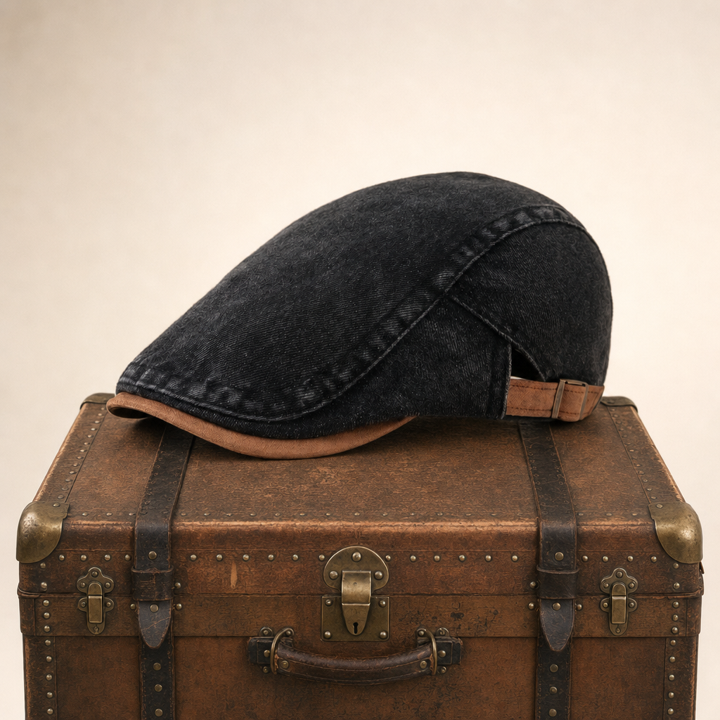 Denim Workwear Cap — ASHBOURNE