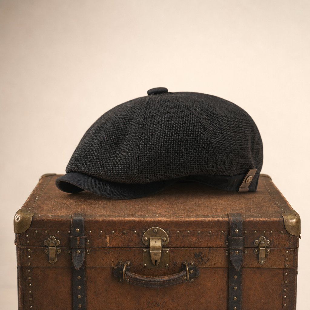 Linen Crown Cap — GRASSINGTON