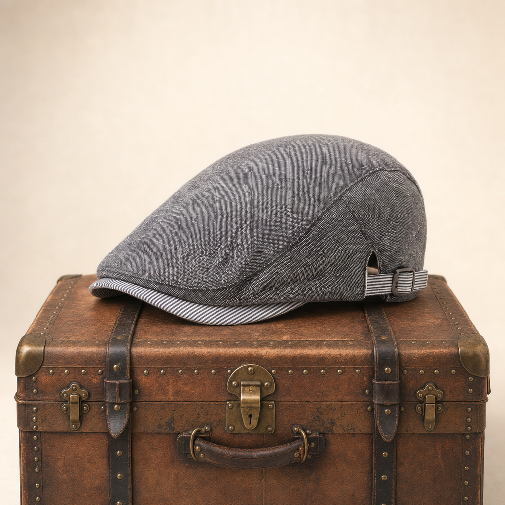 Coastal Linen Cap — CLITHEROE