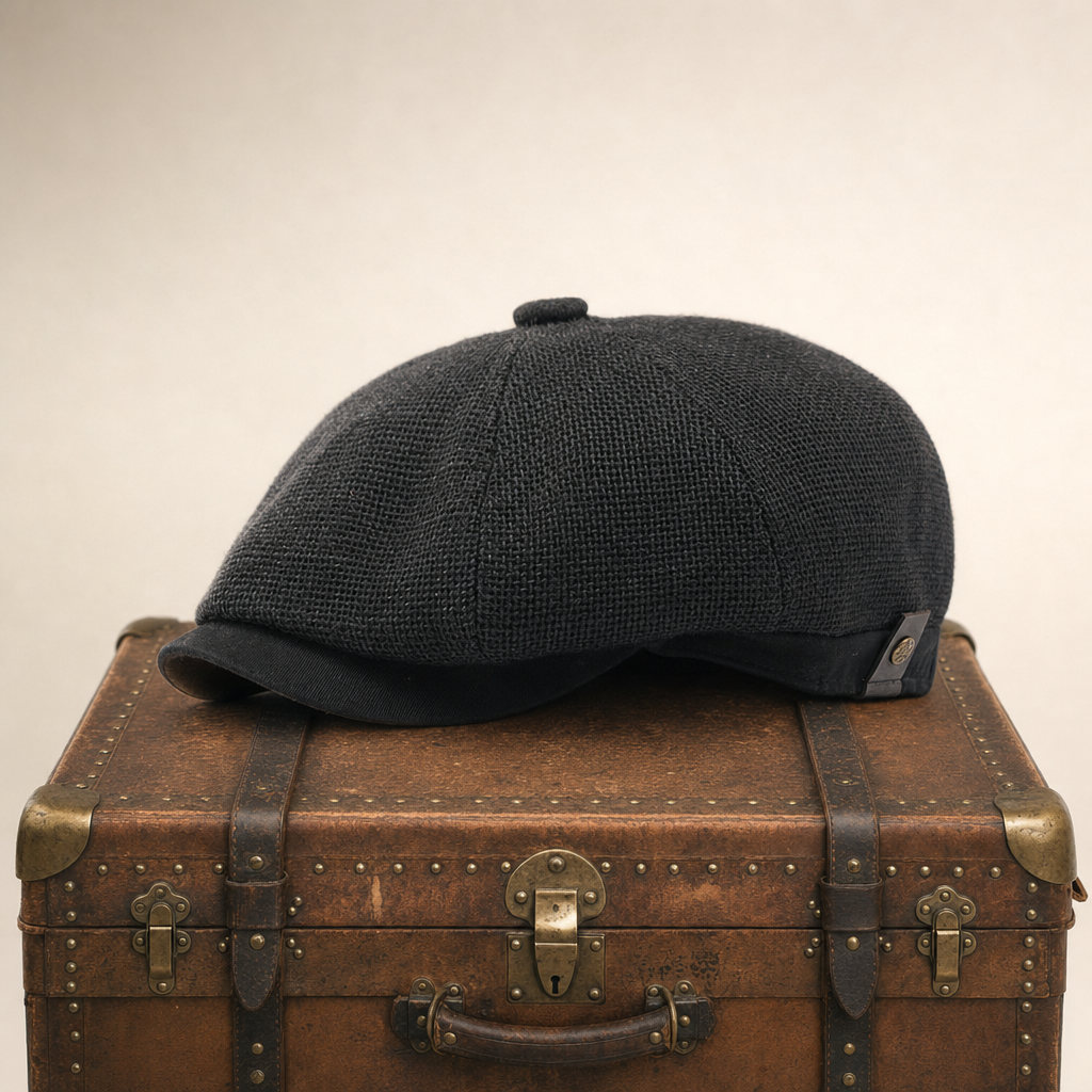 Linen Crown Cap — PEEBLES