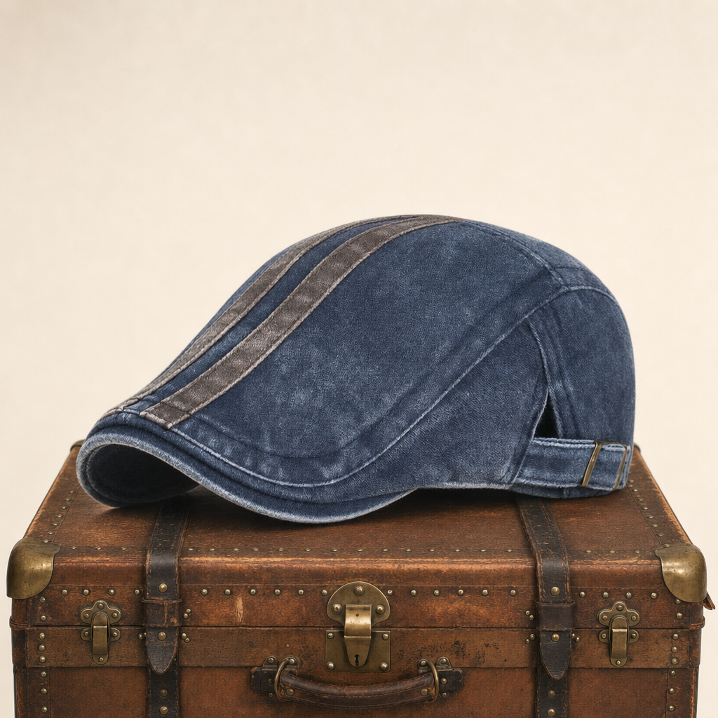 Denim Strip Cap — FORFAR