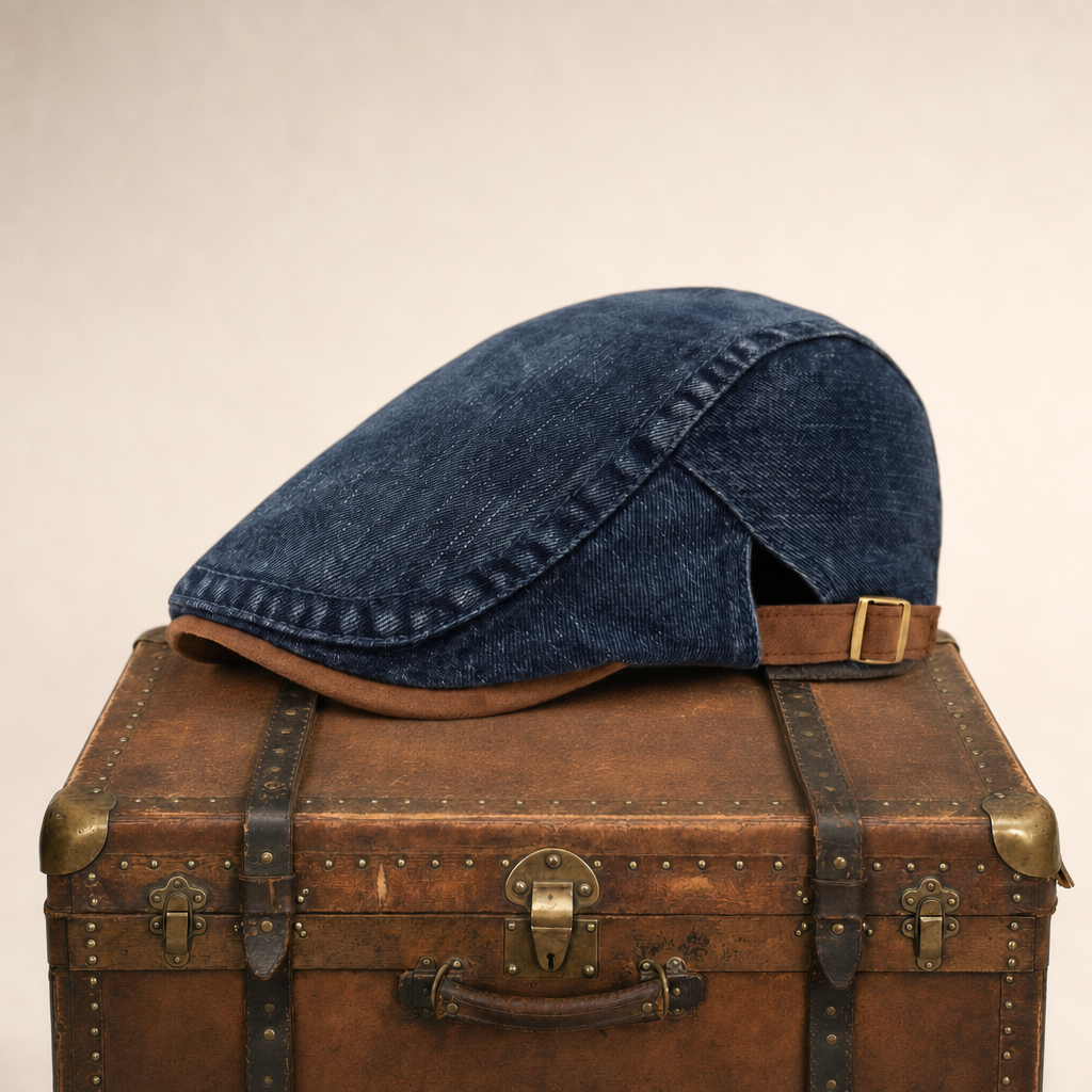 Denim Workwear Cap — ASHBOURNE