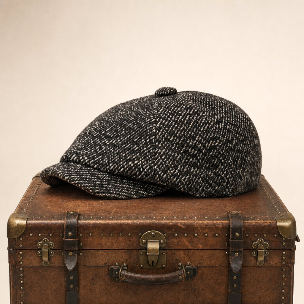 Tweed Newsboy Cap — CONWY