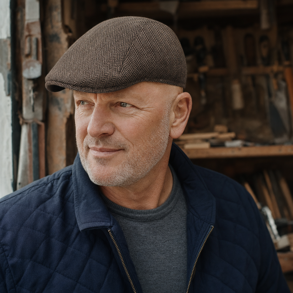 Herringbone Bush Cap — HAWES