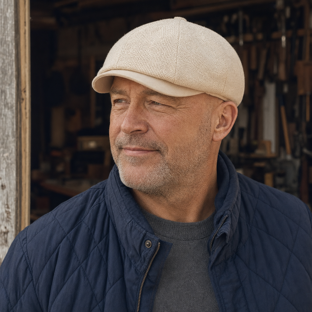 Linen Crown Cap — GRASSINGTON