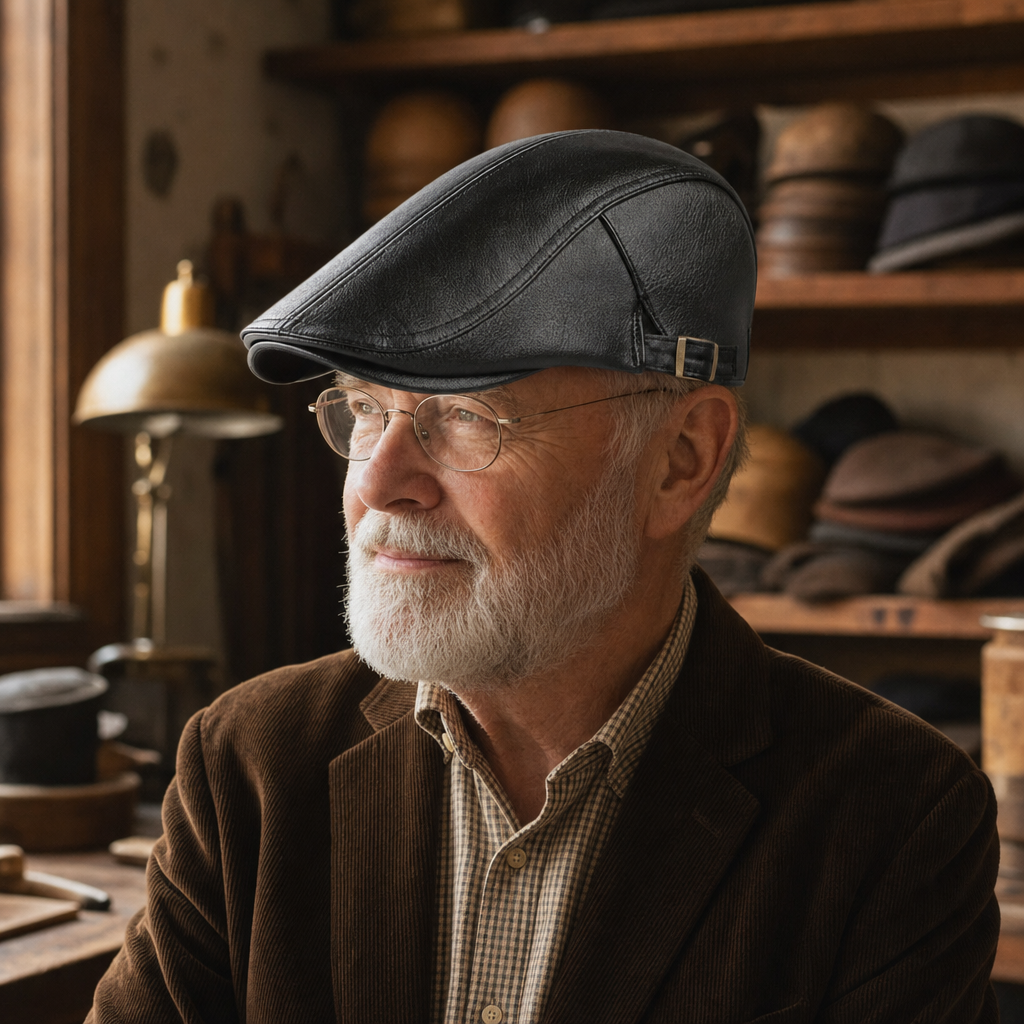 Heritage Leather Cap — STIRLING
