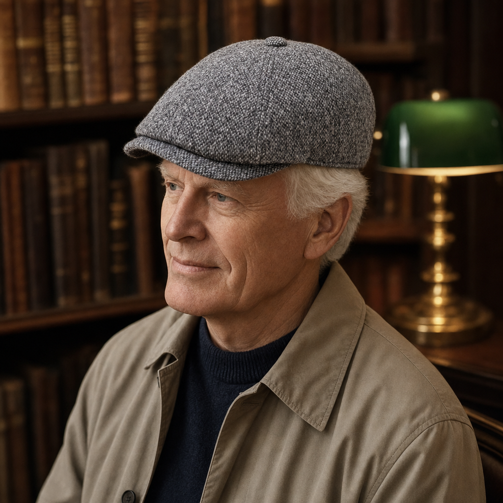 Flecked Eight-Panel Cap — RIPON