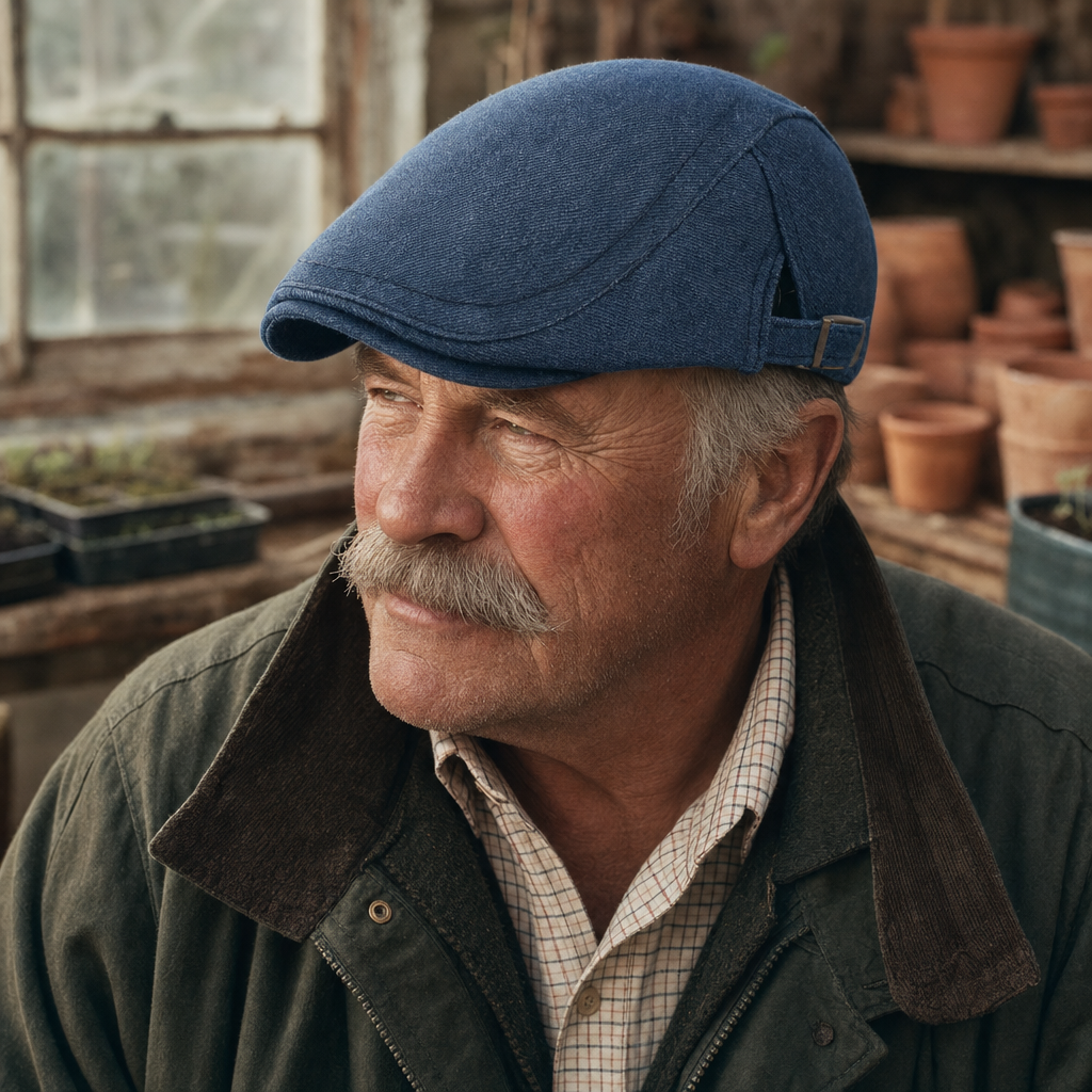 Raw Denim Cap — COCKERMOUTH