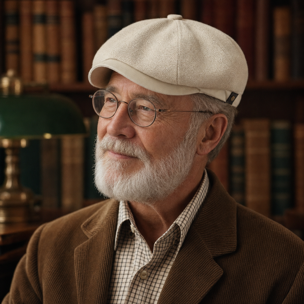 Linen Crown Cap — PEEBLES