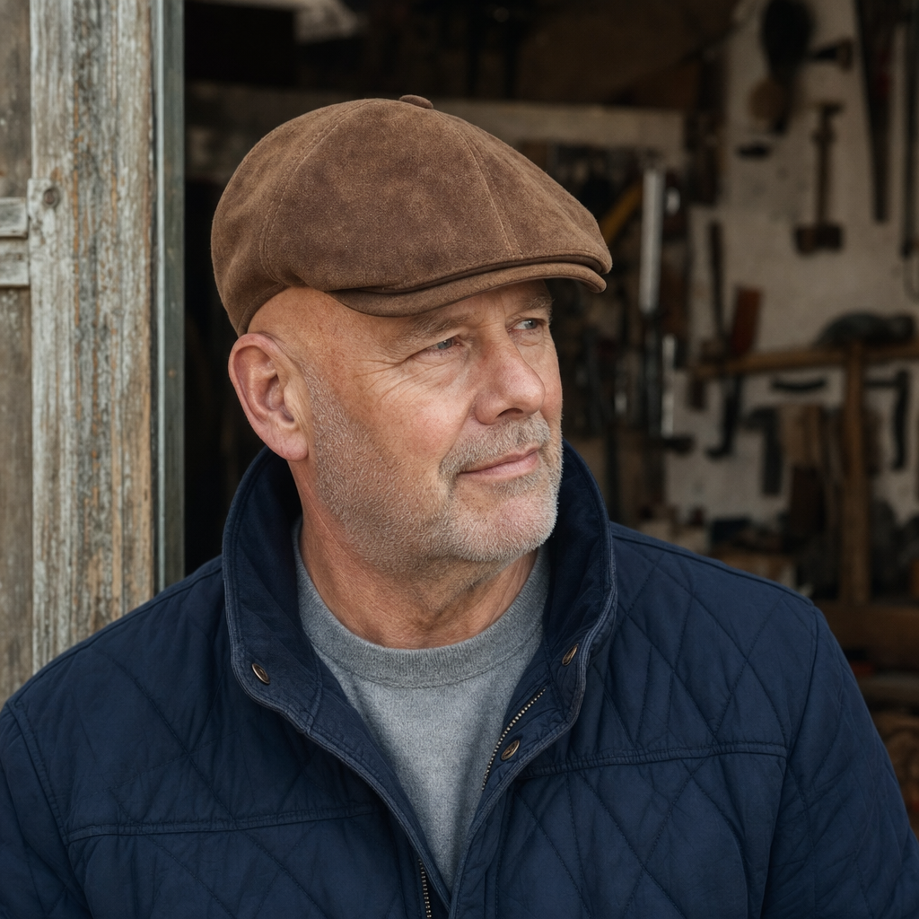 Warm Leather Blend Cap — HEREFORD