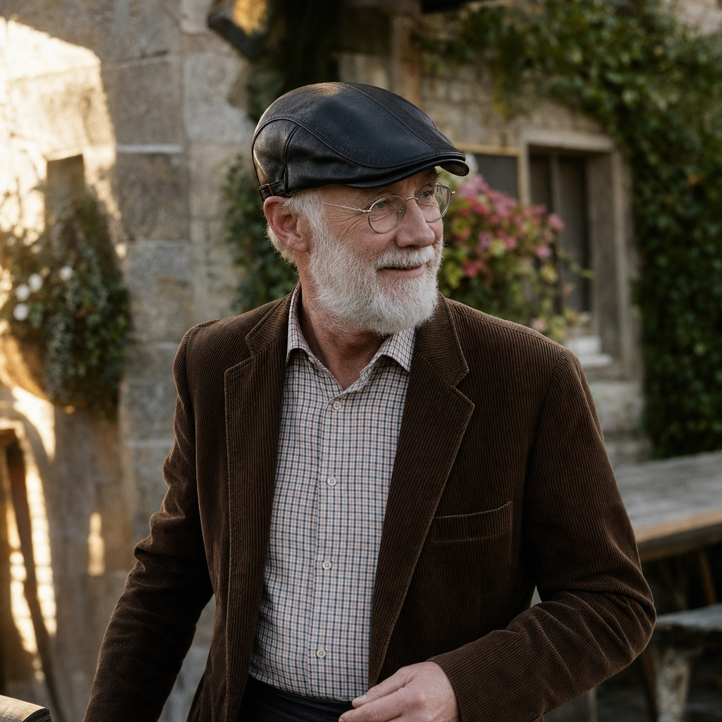 Heritage Leather Cap — STIRLING