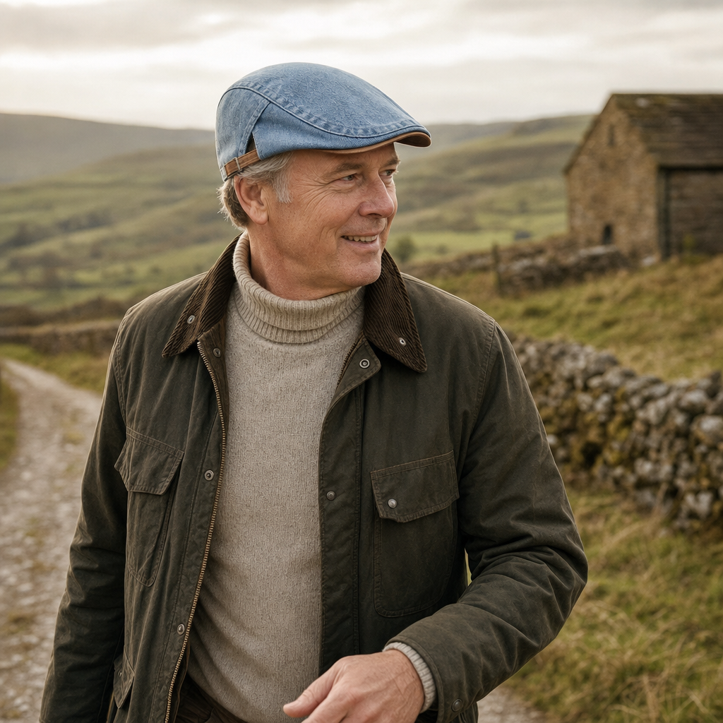 Denim Workwear Cap — BRECHIN