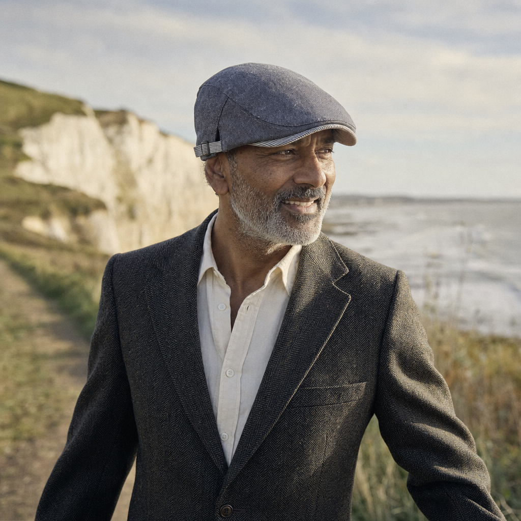 Coastal Linen Cap — CLITHEROE
