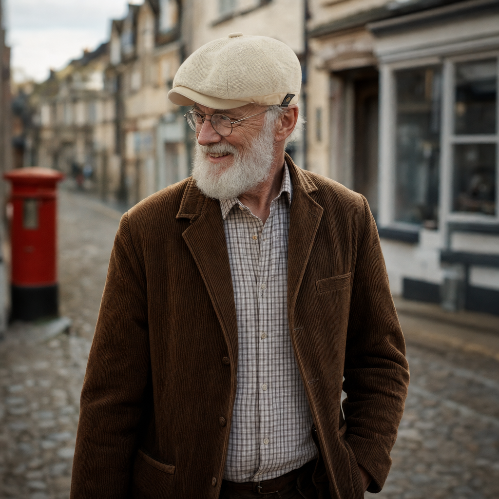 Linen Crown Cap — PEEBLES