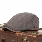 Wool Herringbone Flat Cap | SCOTTSDALE 1