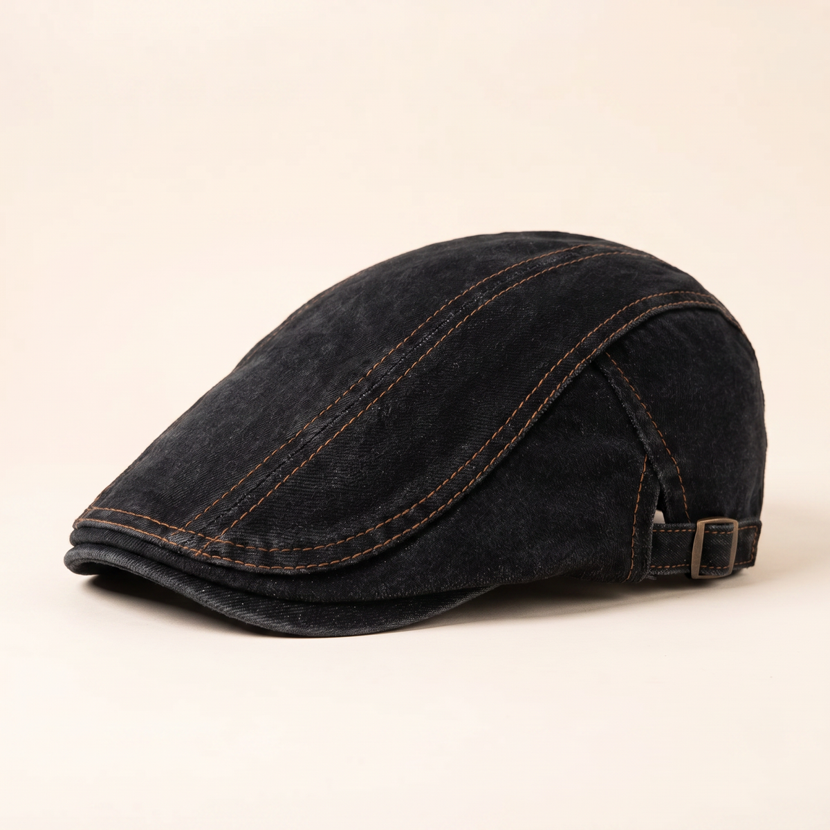 Denim Stitch Cap — HOLMFIRTH