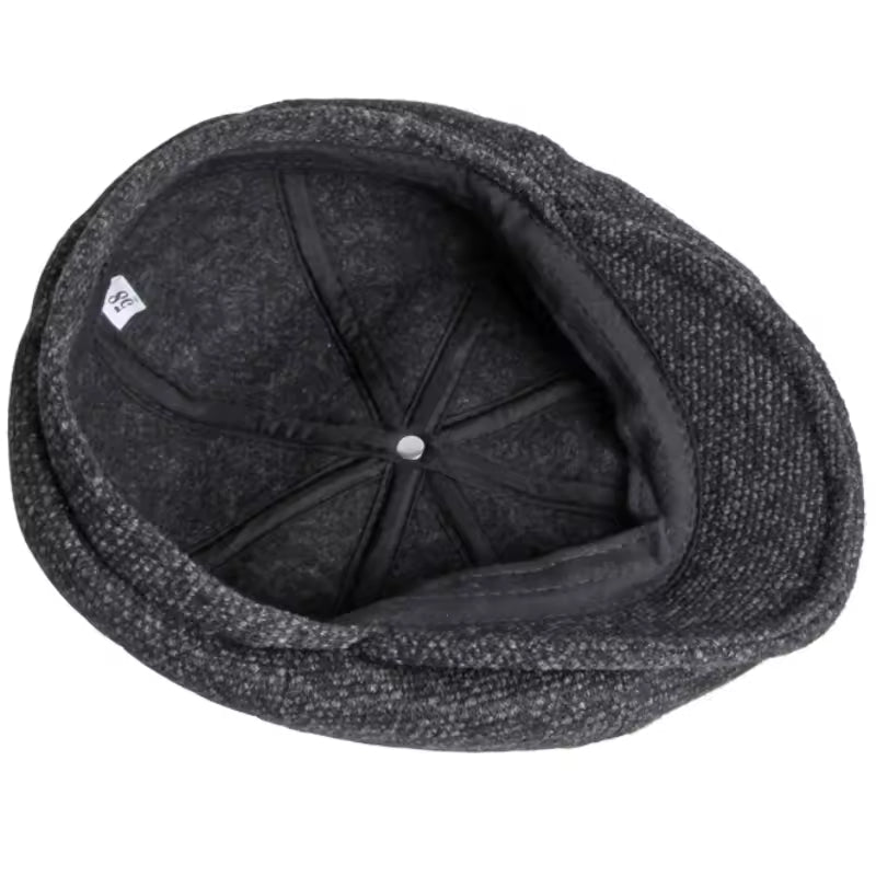 Flecked Eight-Panel Cap — CRIEFF