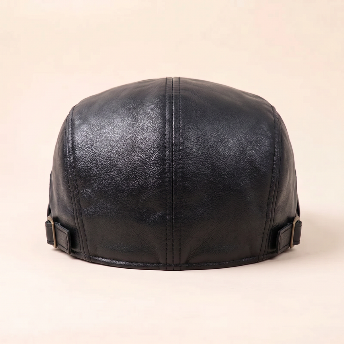 Leather Driver Cap — BURNLEY