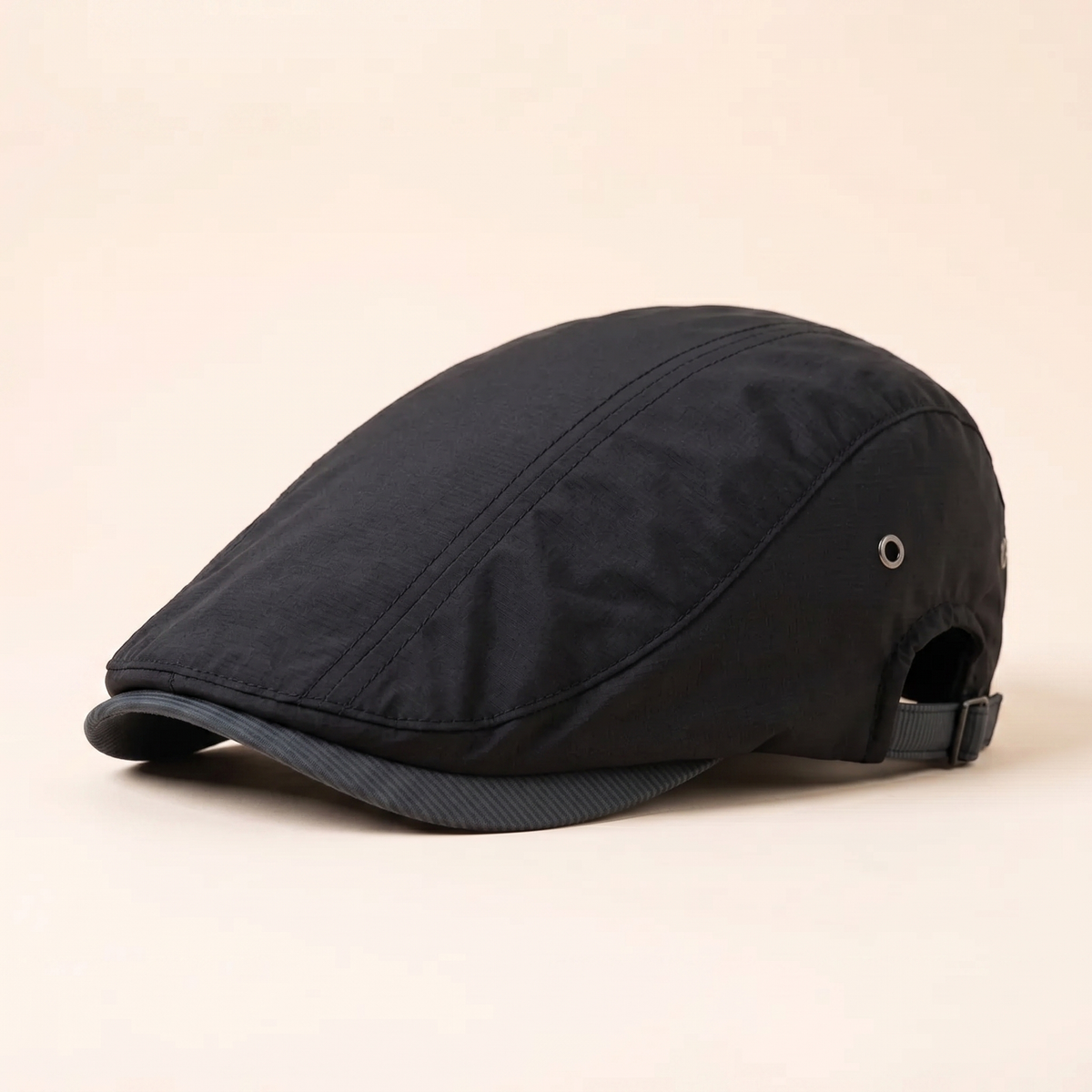 Pinstripe Cotton Cap — MARSDEN